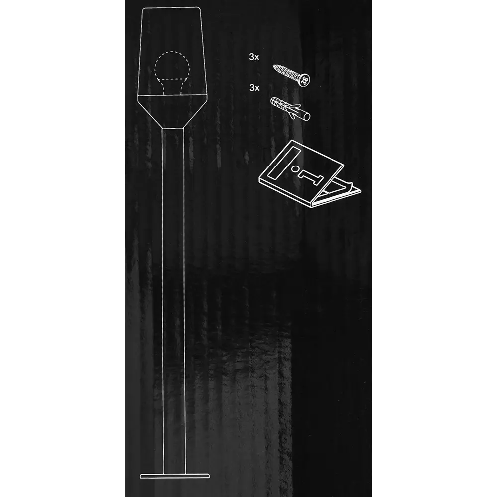 Столб уличный Ledvance «Endura Classic» ST 80 см цвет черно-серебристый STLM-2022776 - Вид №6