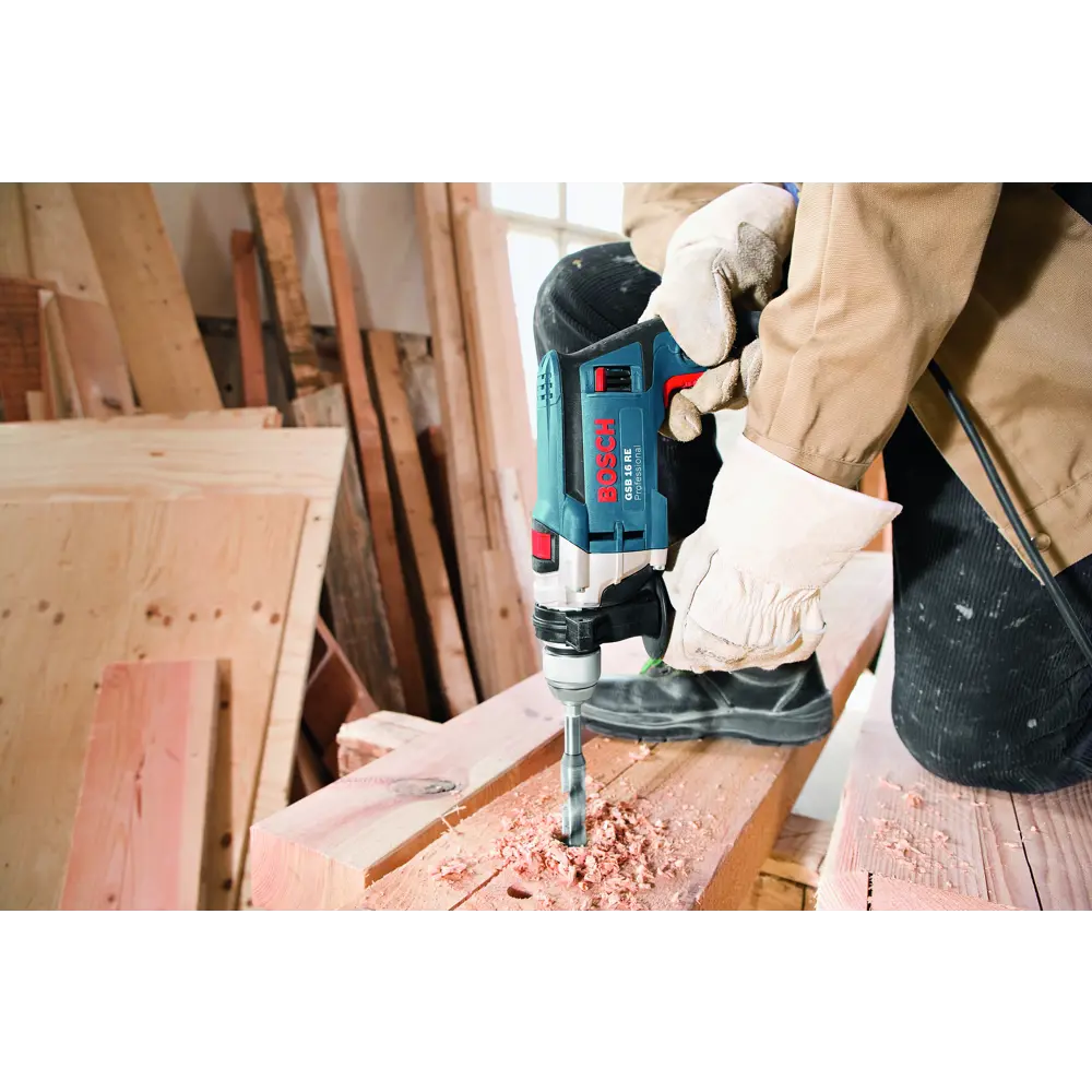 Дрель сетевая ударная Bosch GSB 16 RE 060114E500, 750 Вт BOSCH PROFESSIONAL STLM-2005489 - Вид №13