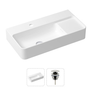 90760192 Раковина накладная 21520879 60см, с донным клапаном Bathroom Sink STLM-0371724 LAVINIA BOHO