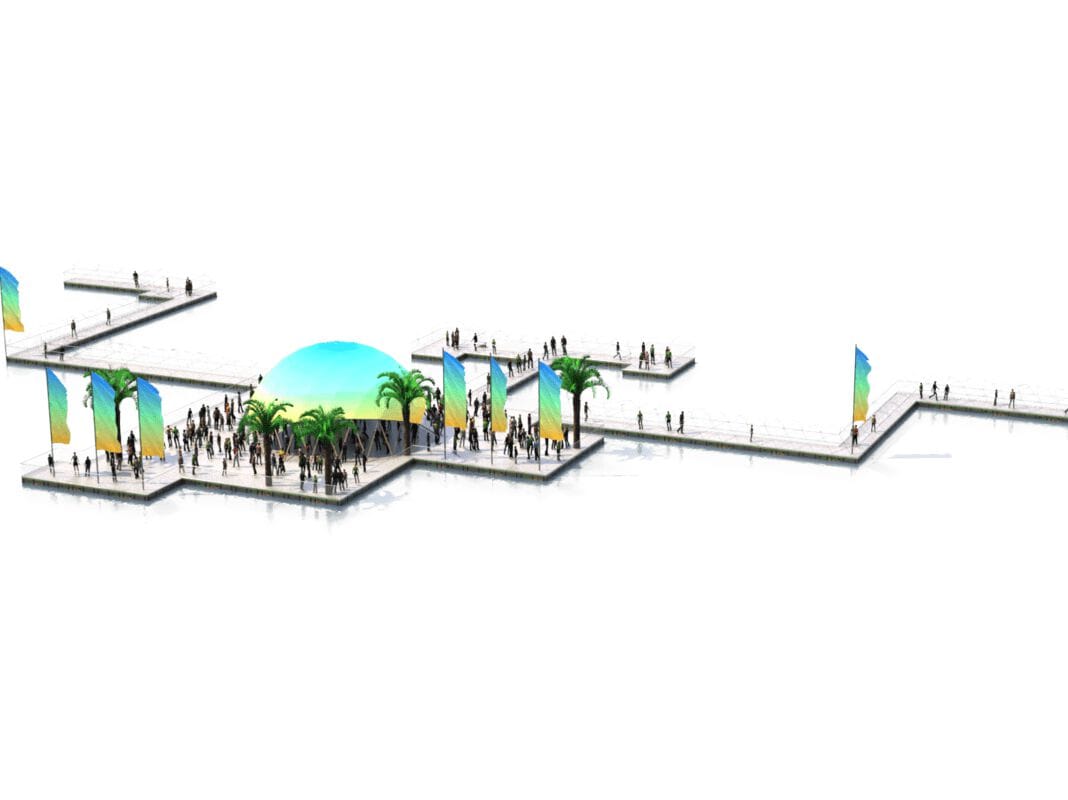 Плавающие понтоны для мероприятий Janson Bridging JANSON EVENT PONTOONS ARCH-00121422