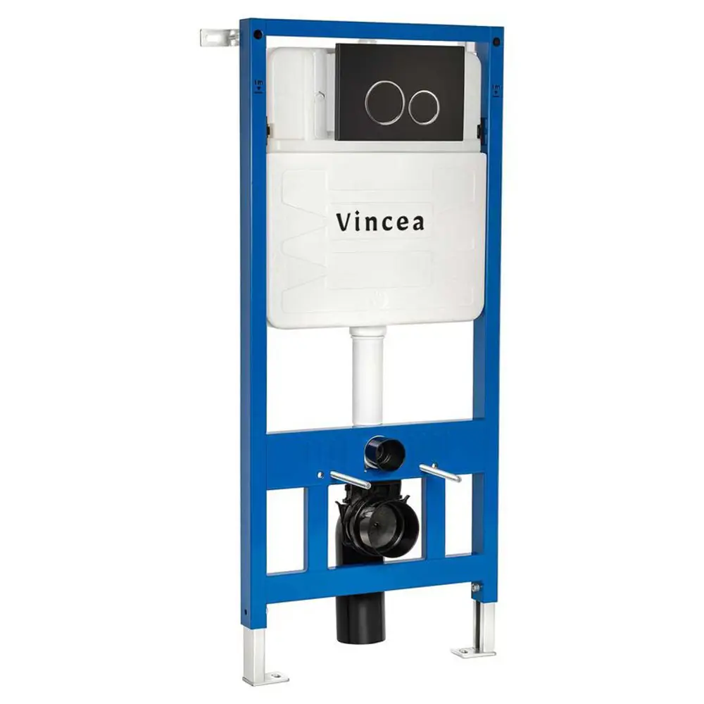 Инсталляция для унитаза Vincea Vis-601 vfp-005mb с кнопкой