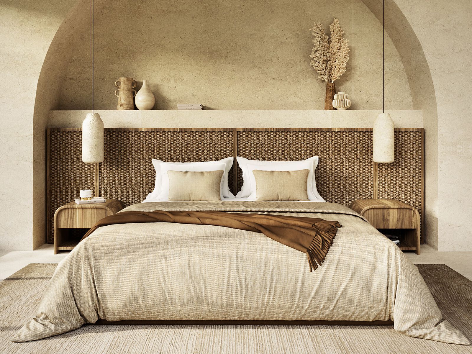 Деревянная тумбочка с ящиками ANA ROQUE INTERIORS ARCH-00151449 - Вид №2