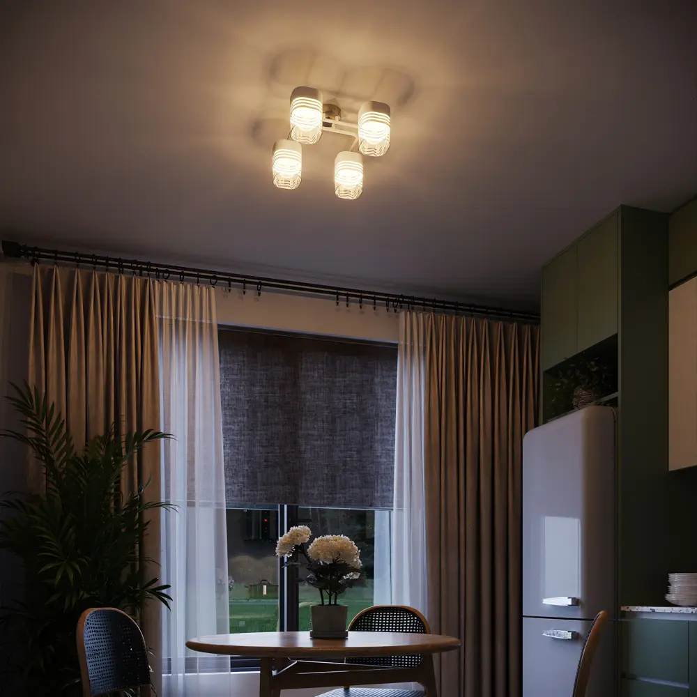 Люстра De City Тетро — современное освещение для низких потолков 84773459 STLM-0054989 - Вид №10