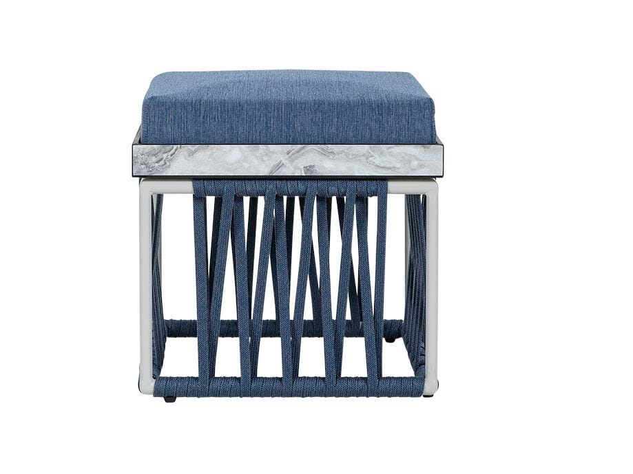 Квадратный садовый журнальный столик / пуфик Rever Канны ARCH-00018804