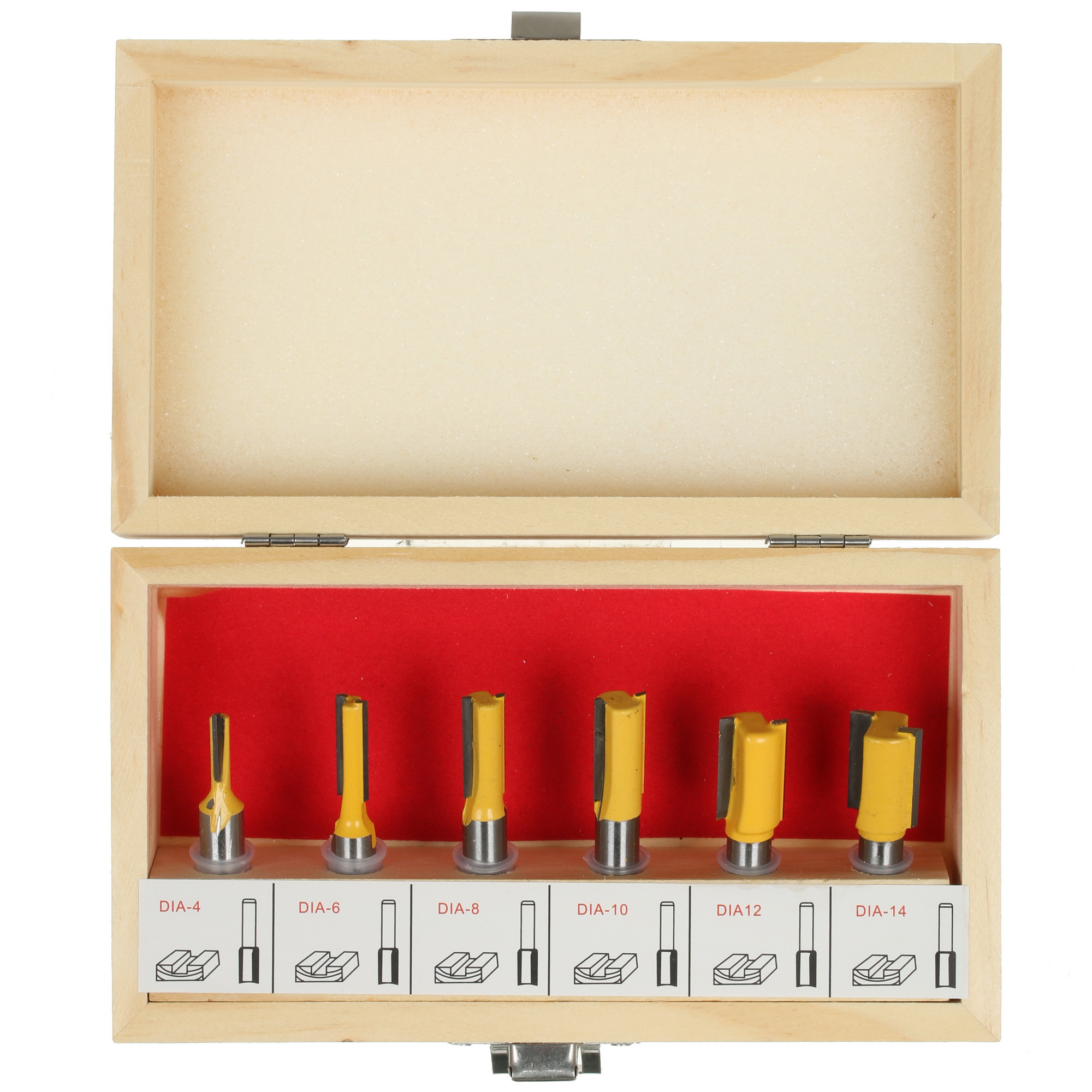 Набор фрез Deko DH06-1 065-0788 6 шт 5311842 STDN-0055423 - Вид №1