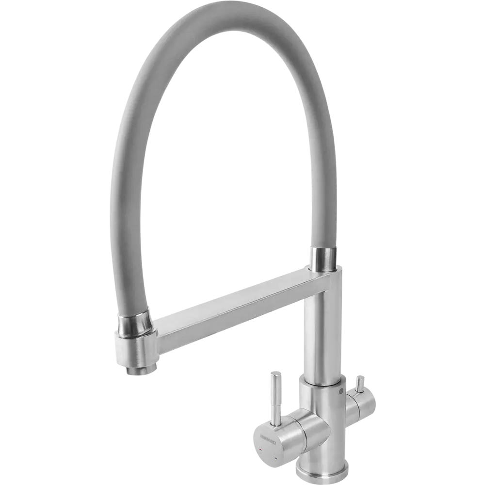 Смеситель Osgard для кухни с экономичным аэратором, серый 86757467 Gron STLM-0071296 - Вид №1