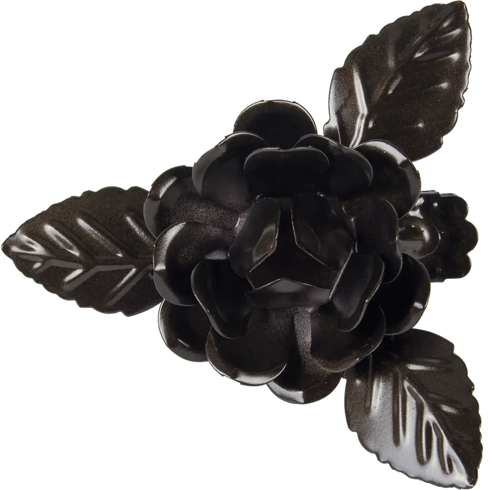 Клипса «Розочка» цвет венге 4 см ARTTEX STLM-2097969