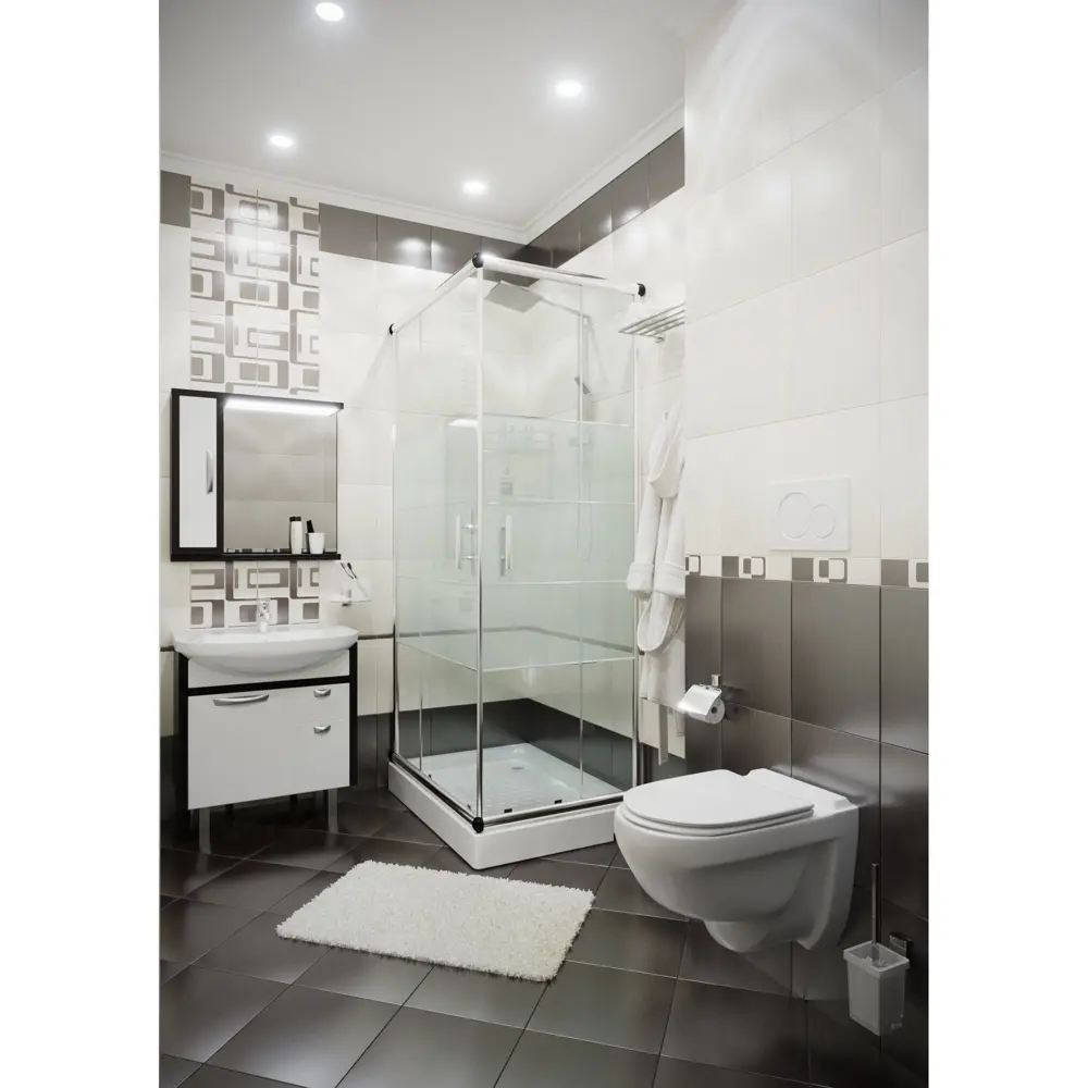Плитка напольная Golden Tile «Вельвет» 30х30 см 1.35 м2 цвет коричневый STLM-2170366 - Вид №3