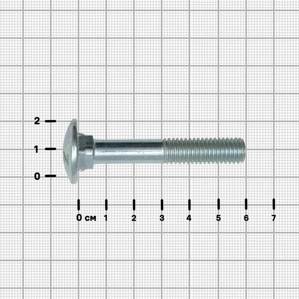 Болт DIN 607 10x60 мм оцинкованный 2 шт Santreyd STLM-2004808 - Вид №2