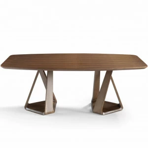 Обеденный стол деревянный прямоугольный 220 см DT803-GRAN от Angel Cerda ANGEL CERDA  241908 Орех;коричневый