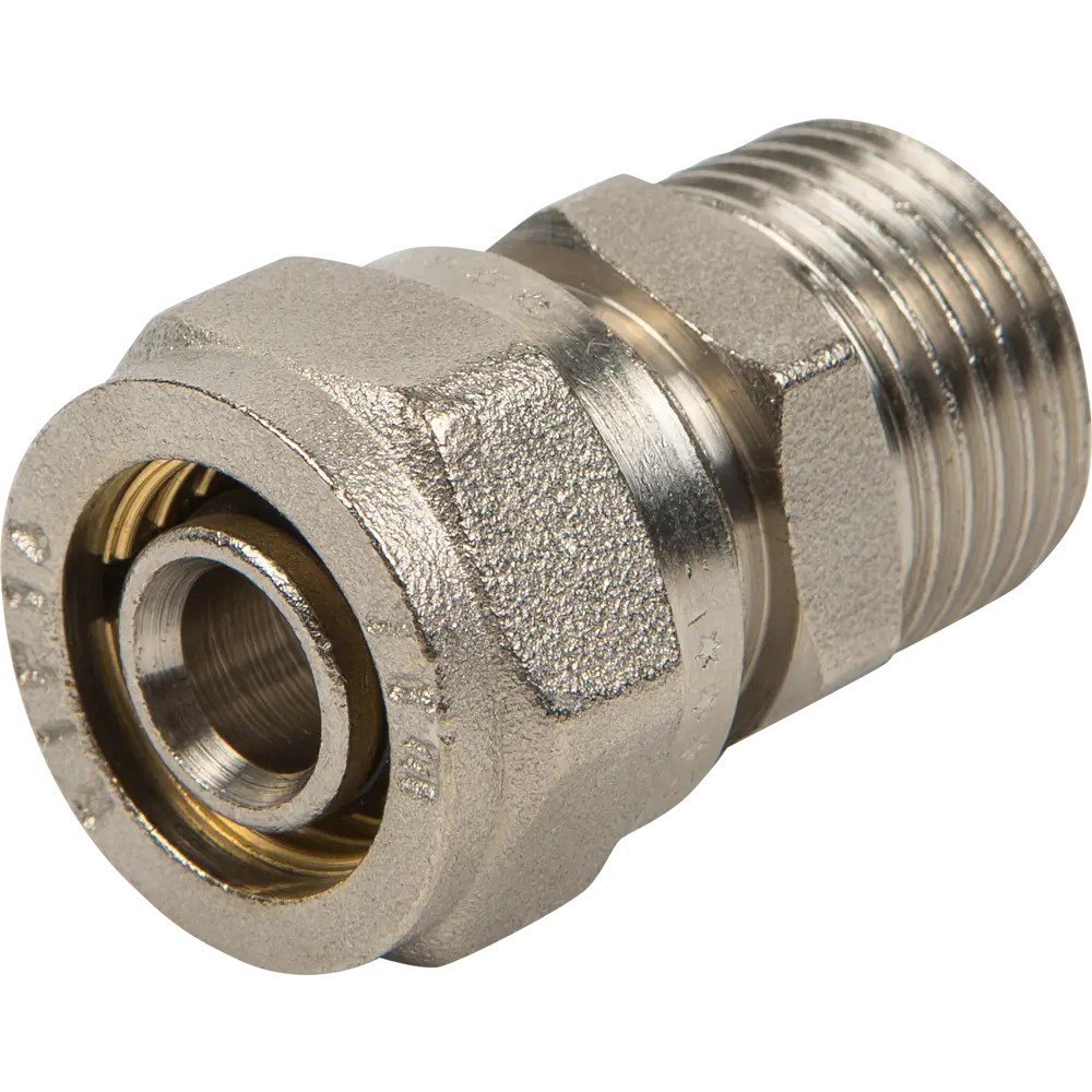 Обжимной соединитель Valtec 16х1/2" с наружной резьбой для трубных систем 10511891 STLM-0000521