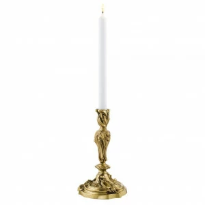 Подсвечник металлический на 1 свечу латунь Messardiere от Eichholtz EICHHOLTZ EICHHOLTZ 060378 Золото