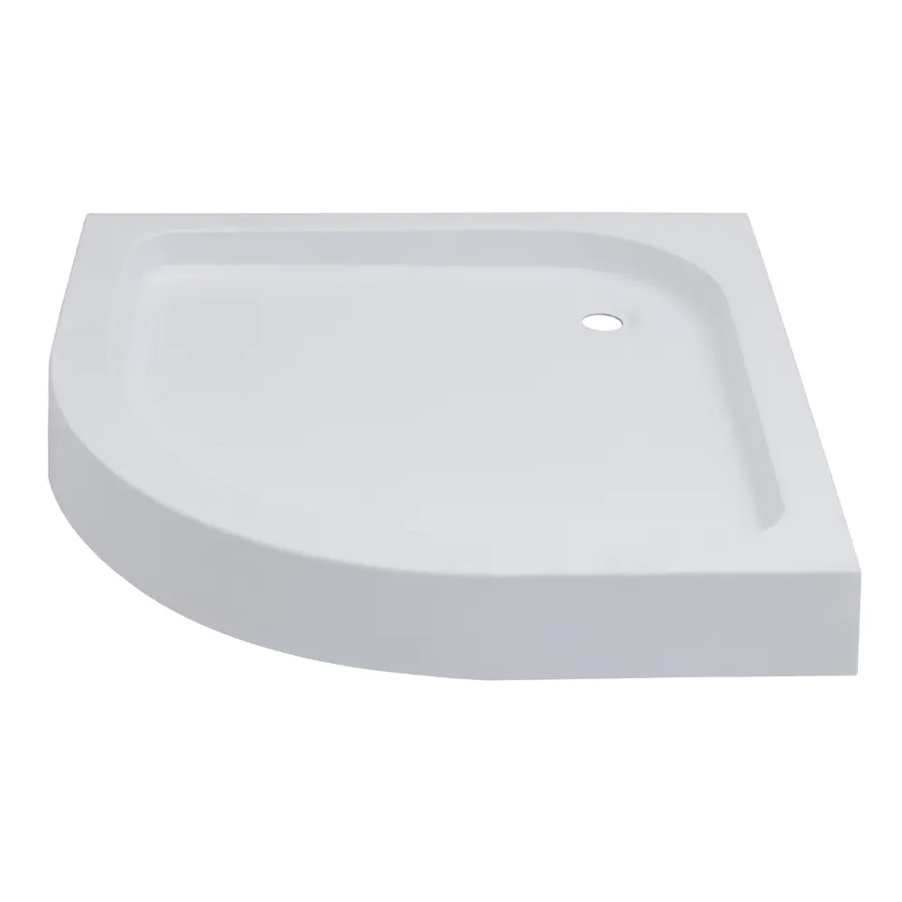 Душевой поддон Aquanet Салют Терра акриловый 90x90 см 1/4 круга STLM-2138821