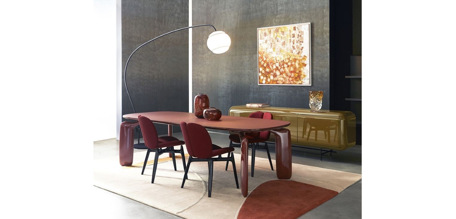 Овальный обеденный стол из МДФ ROCHE BOBOIS Целлюлоза ARCH-00060271 - Вид №3