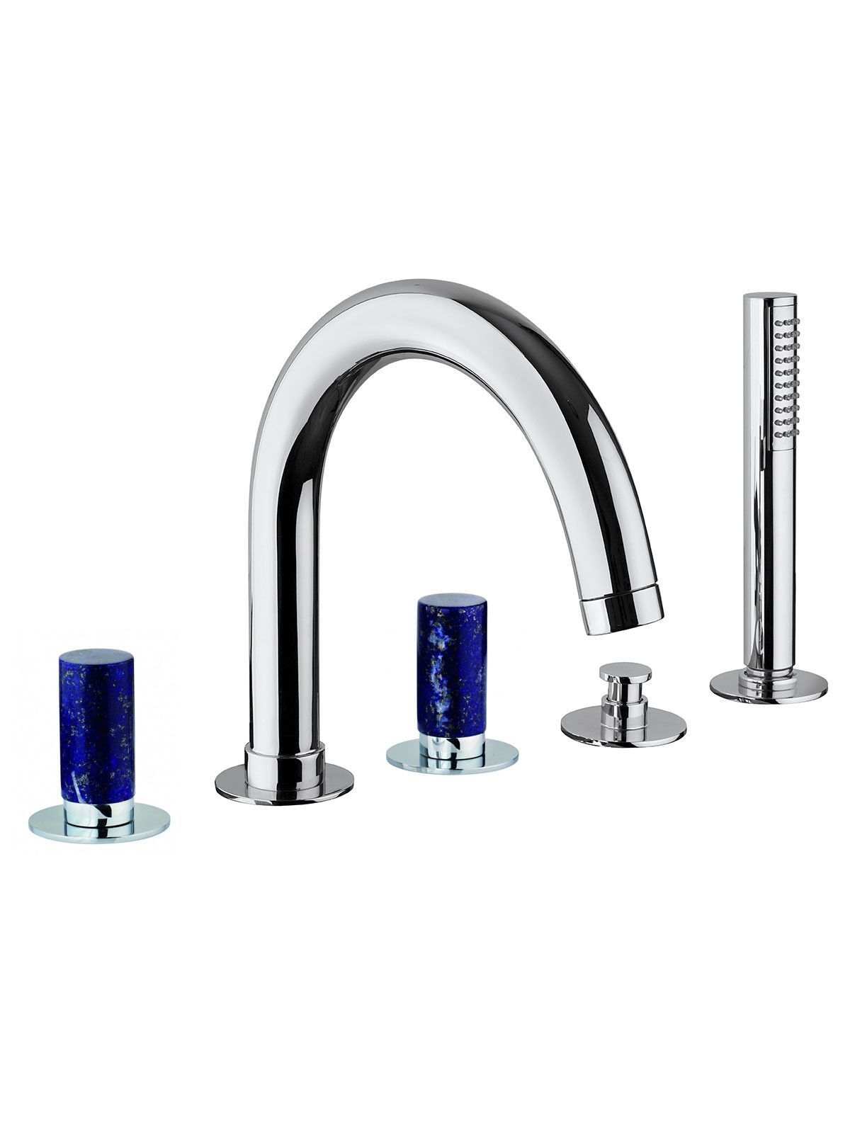 Встраиваемый смеситель для ванны с ручным душем Rubinetterie Frattini Pepe XL ARCH-00112668 - Вид №28