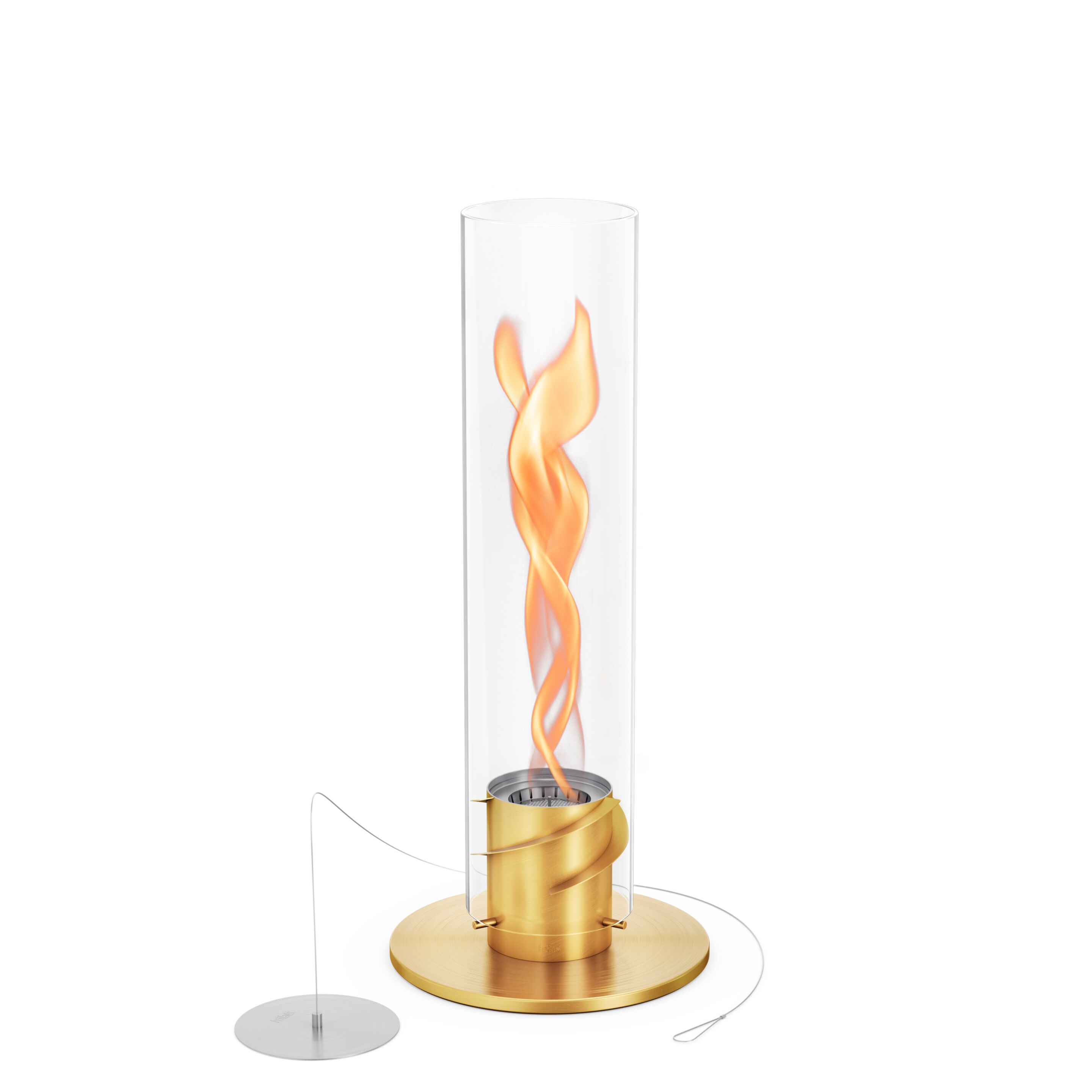 Отдельно стоящий камин из боросиликатного стекла на биоэтаноле höfats Spin ARCH-00067335 - Вид №18