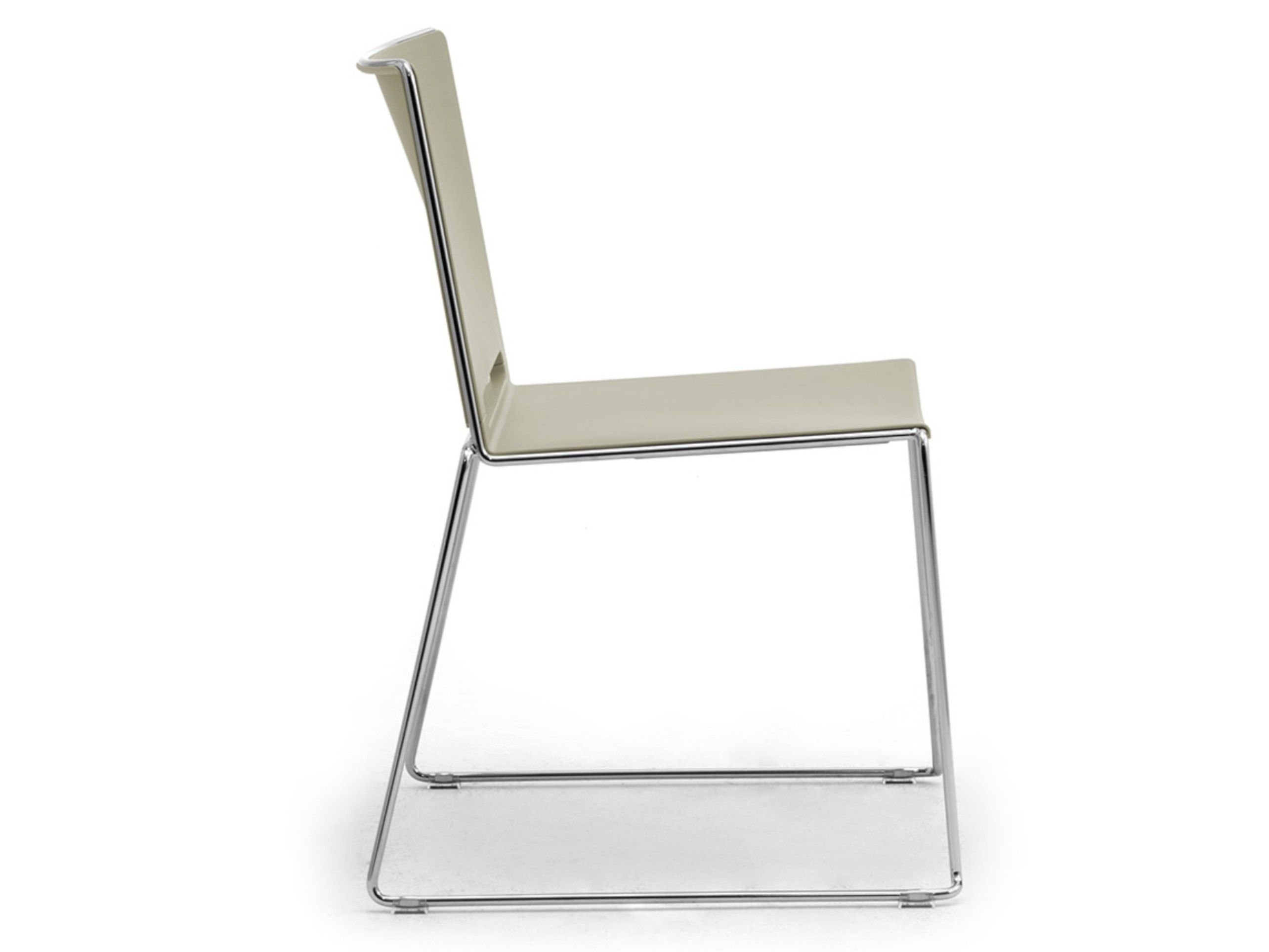 Табурет из хромированной стали и полипропилена Leyform iLike ARCH-00090936 - Вид №2