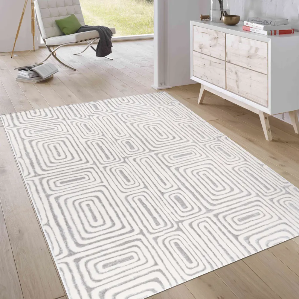 Ковер KREAFORTA Breeze в современном бежевом исполнении 200×300 см 89395027 STLM-1577360