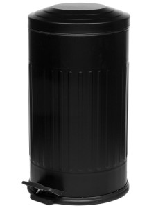 Вёдра с педалью и крышкой Apus 16L Black NAVAKO