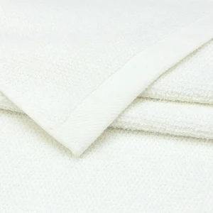 Полотенце махровое Букле Узб 70x130 см цвет белый