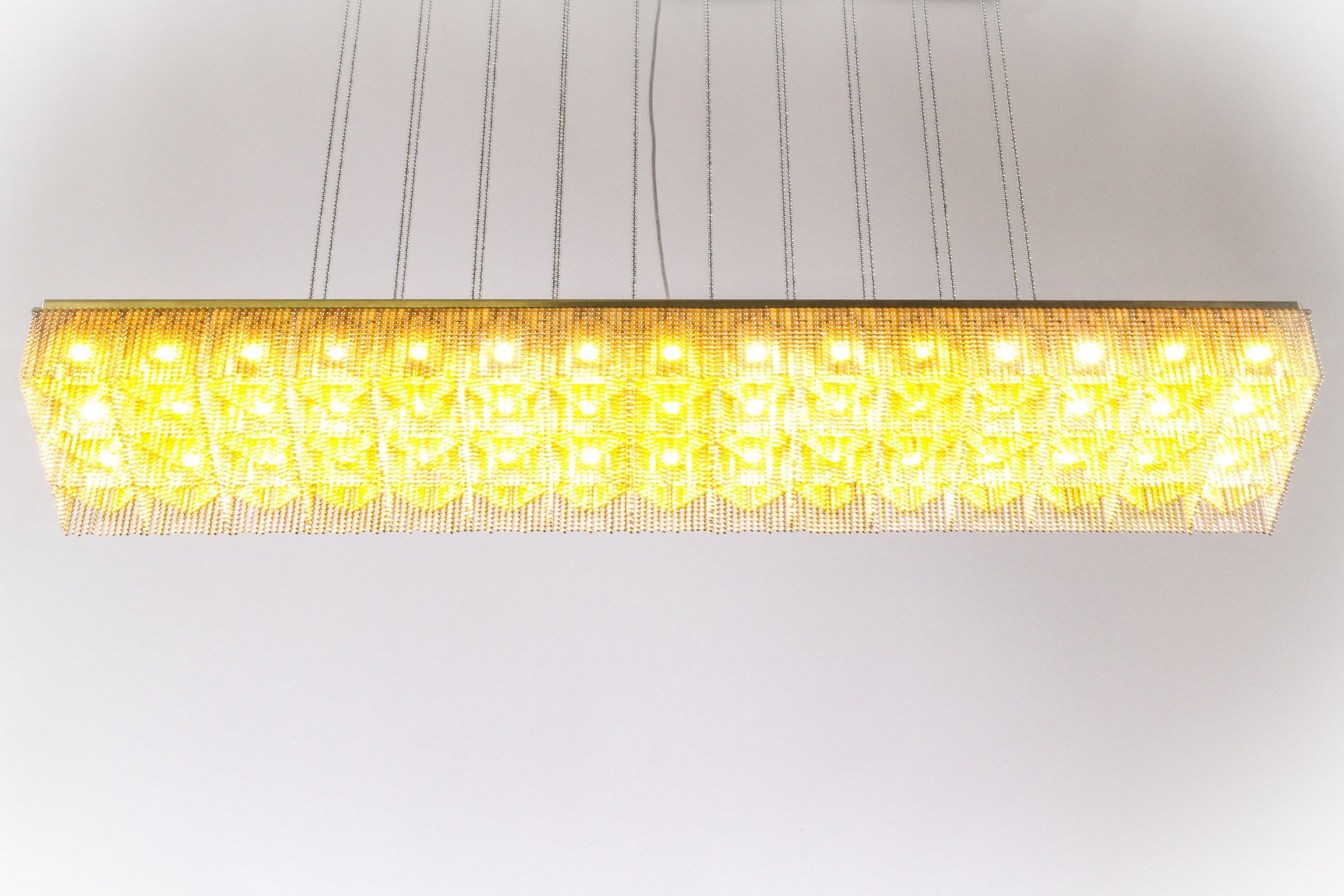 Металлический светодиодный подвесной светильник для офиса Willowlamp Линейная ARCH-00014067 - Вид №3