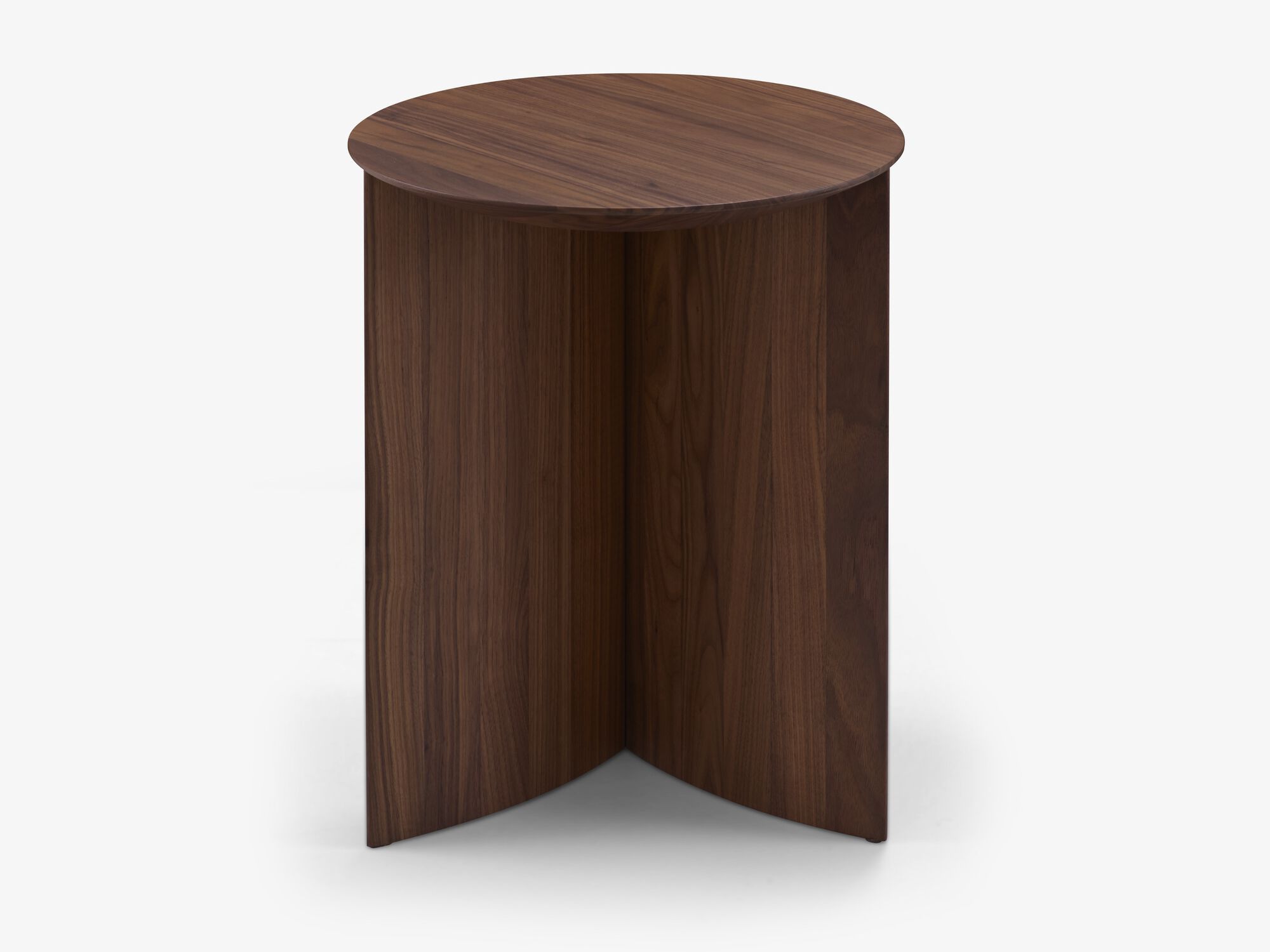 Круглый журнальный столик из грецкого ореха Ligne Roset APUSO & RONDONE ARCH-00089026