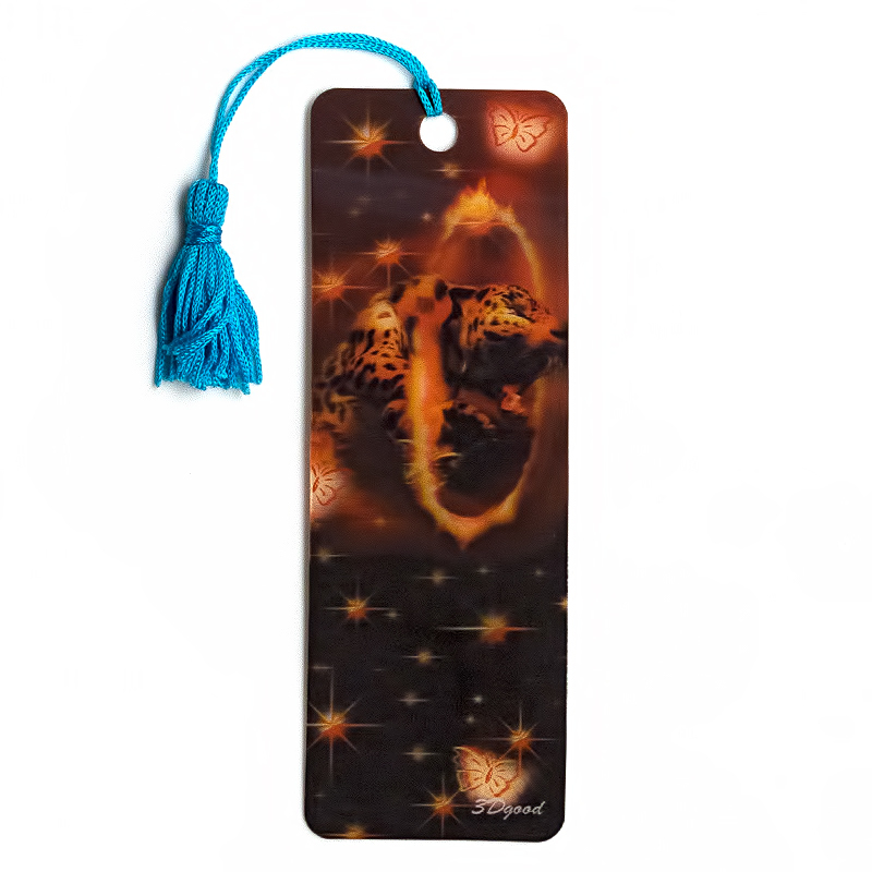 23 Закладка объемная 3D №1 Бенгальский тигр Santreyd 