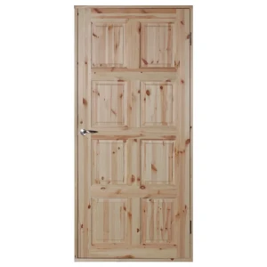 Входная дверь с коробом 900x60x2000 мм хвоя