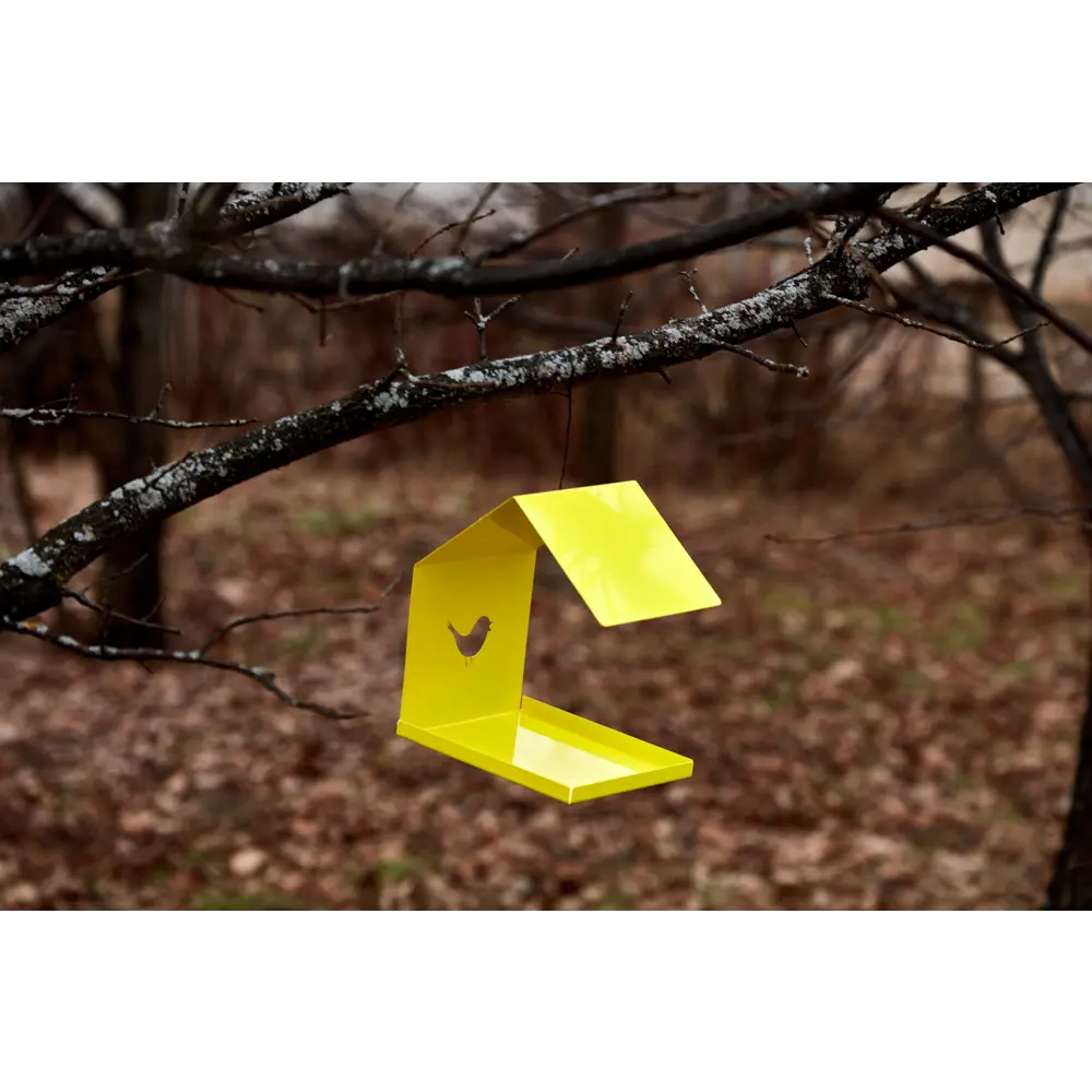 Кормушка для птиц цвет жёлтый Santreyd STLM-2124473 - Вид №1