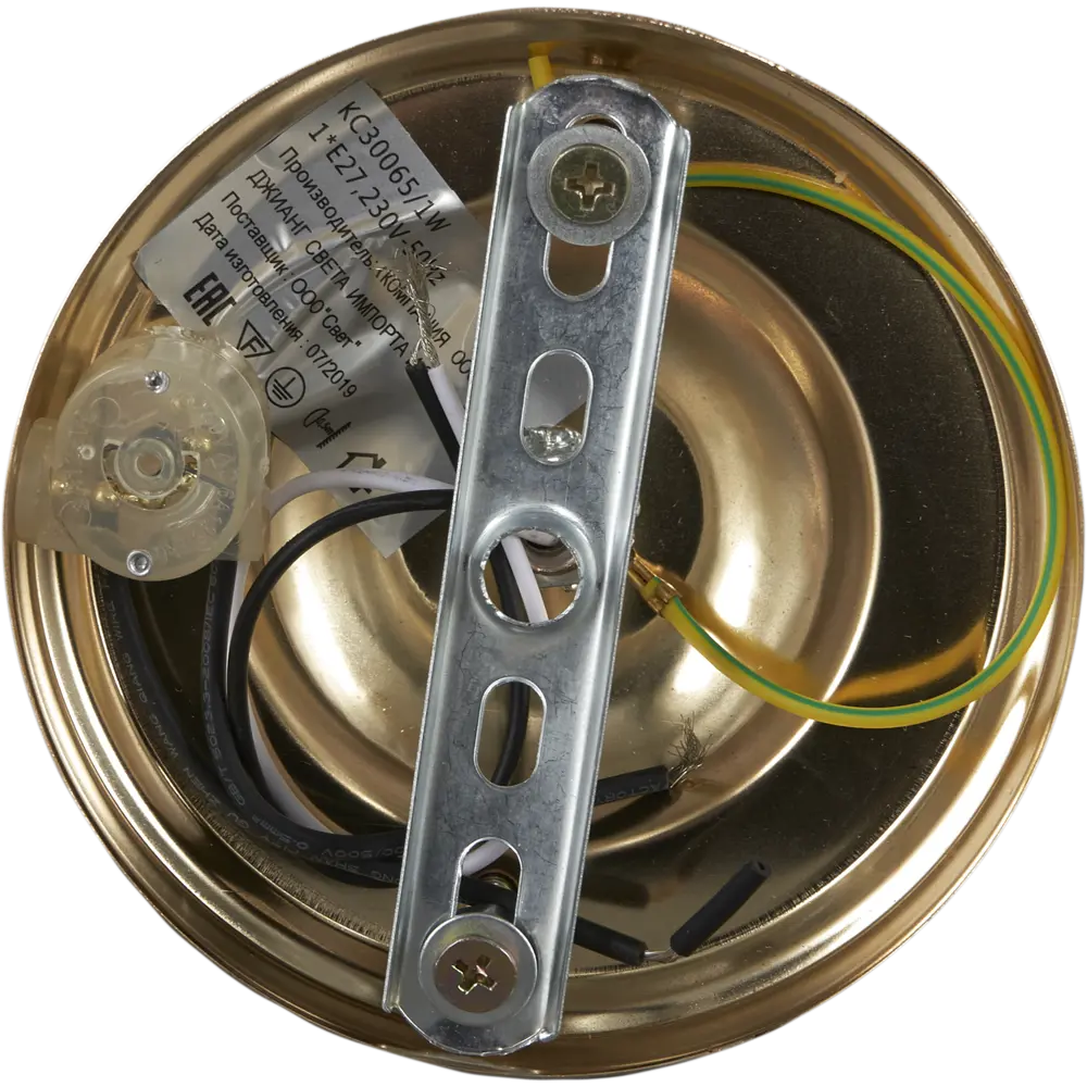 Бра «Руно» КС30065/1W, цвет золотой КЛЮЧНИК STLM-2178970 - Вид №5