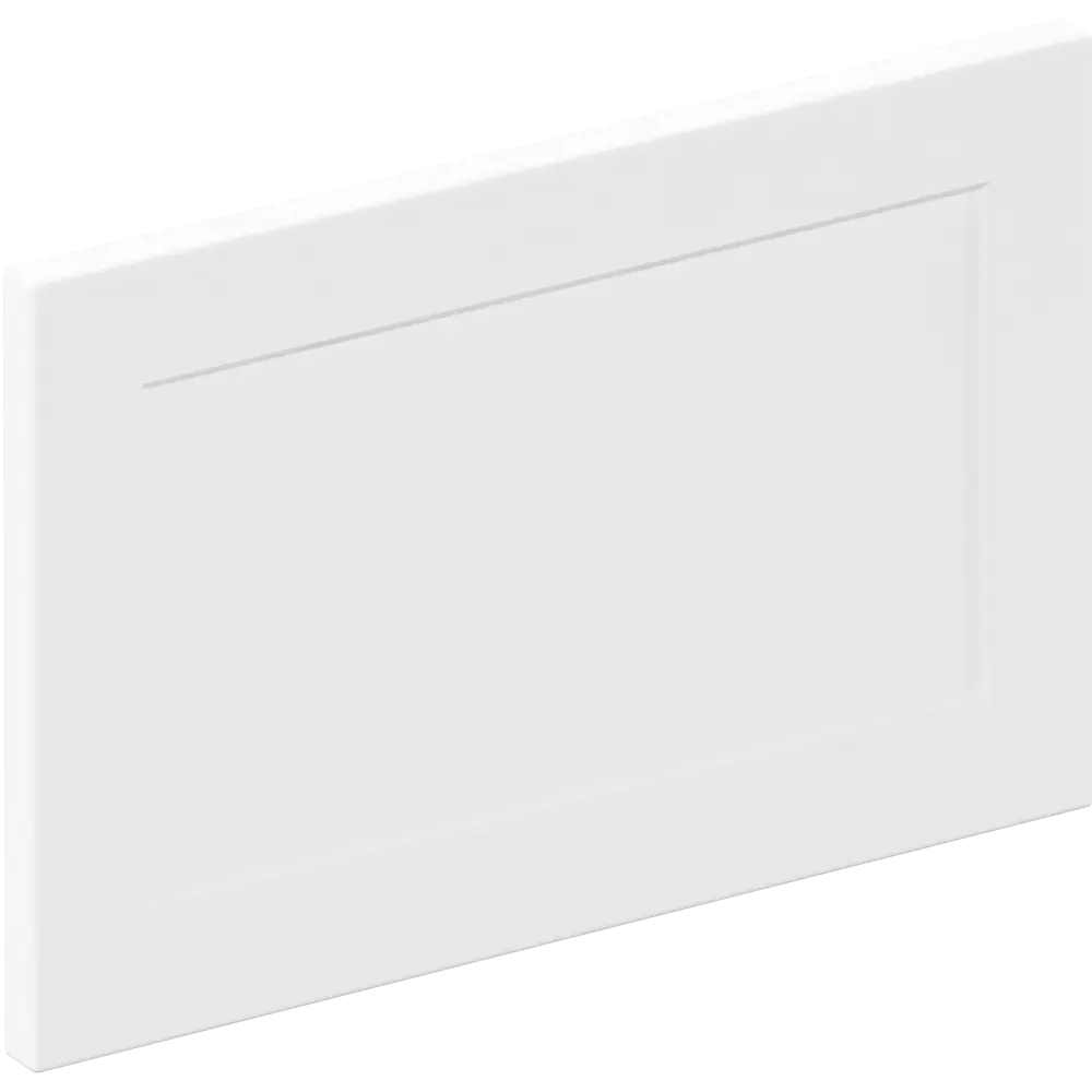 Фасад кухонного шкафа Ньюпорт 39.7x25.3 см KONSENSA МДФ цвет белый Ньюпорт белый STLM-2157901 - Вид №1