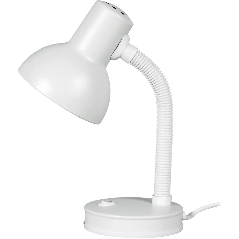 Настольная лампа Inspire Buro E27x40 Вт цвет белый STLM-2169368 - Вид №1