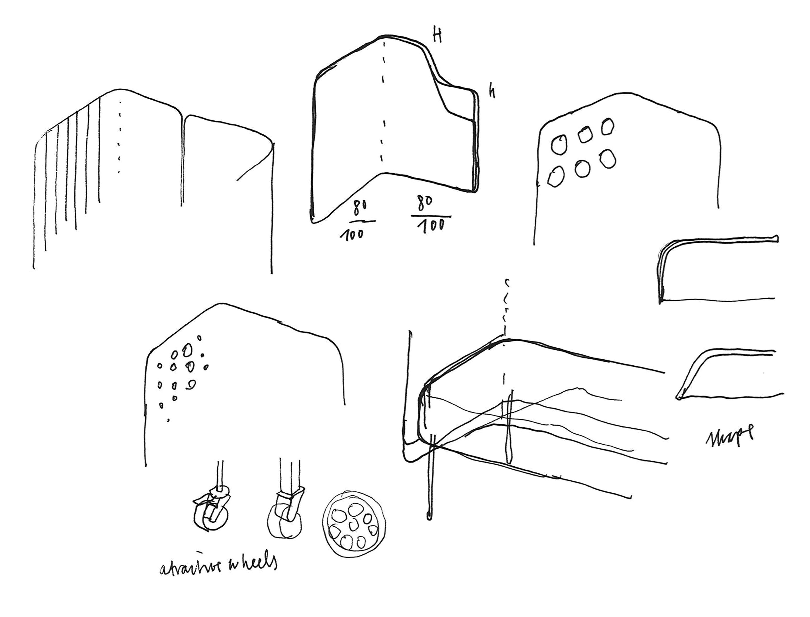 Тканевое кресло Andreu World IN OUT OFFICE SF2250 ARCH-00002766 - Вид №2