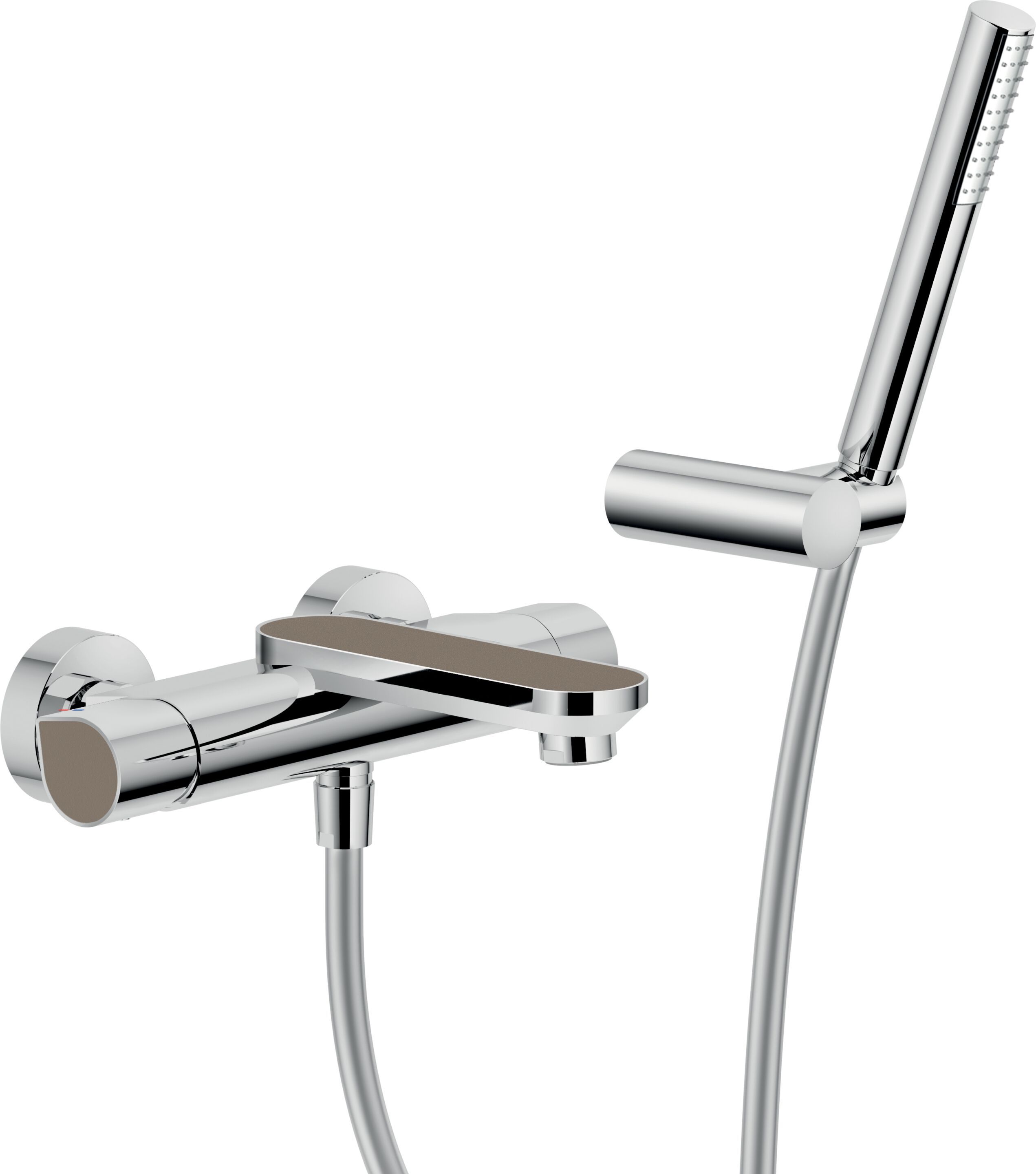 Однорычажный смеситель для ванны с ручным душем Nobili платье ARCH-00044620 - Вид №2