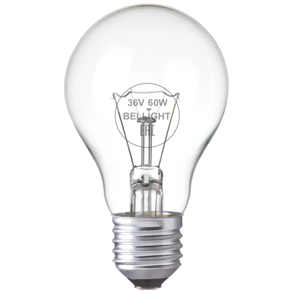 BELLIGHT Лампа накаливания E27 12В 60Вт для низковольтных систем освещения 89365477 STLM-0914683 - Вид №1