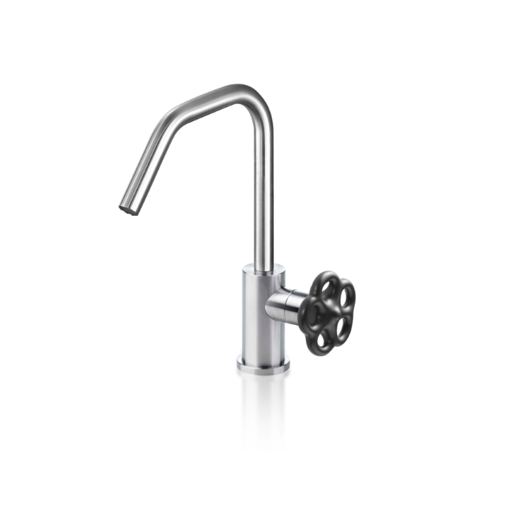 Смеситель для умывальника с поворотным изливом DSY005 linki 