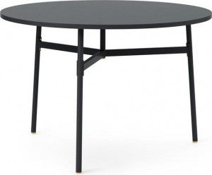 1401179 Union Table Ø110 x H74,5 см Black Normann Copenhagen