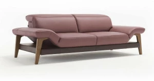 Egoitaliano 3-х местный кожаный диван