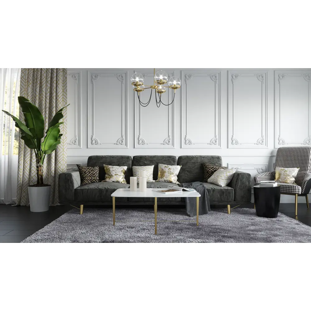 Угловой элемент полиуретан Decomaster 97012-6 белый 25 мм 2 шт STLM-2186953 - Вид №3