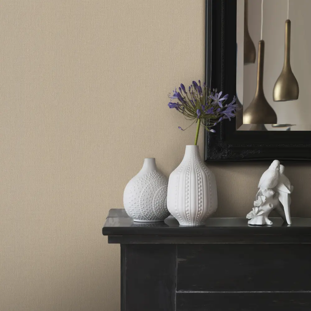 Обои флизелиновые Inspire Carolyn светло-коричневые 1.06 м Trench 5 STLM-2067174 - Вид №2