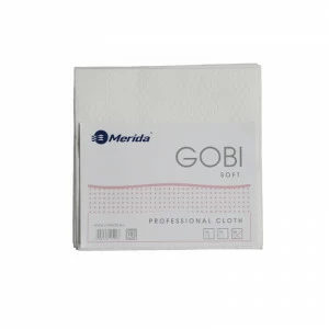MS028 Белые салфетки GOBI SOFT, упаковка 10 шт. Merida