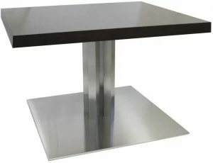 Vela Arredamenti Квадратный стол из нержавеющей стали Slim-inox