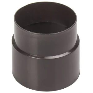 Муфта для водосточной трубы 80 мм цвет коричневый