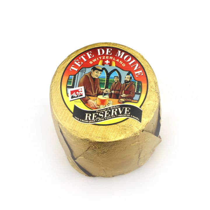 Сыр "Тет де Муан" Margot Fromages выдержанный полутвёрдый коровий БЗМЖ Santreyd 3004 - Вид №1