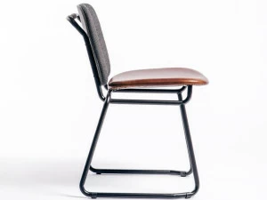Manganèse Éditions Кожаное кресло со встроенной подушкой Cherche midi