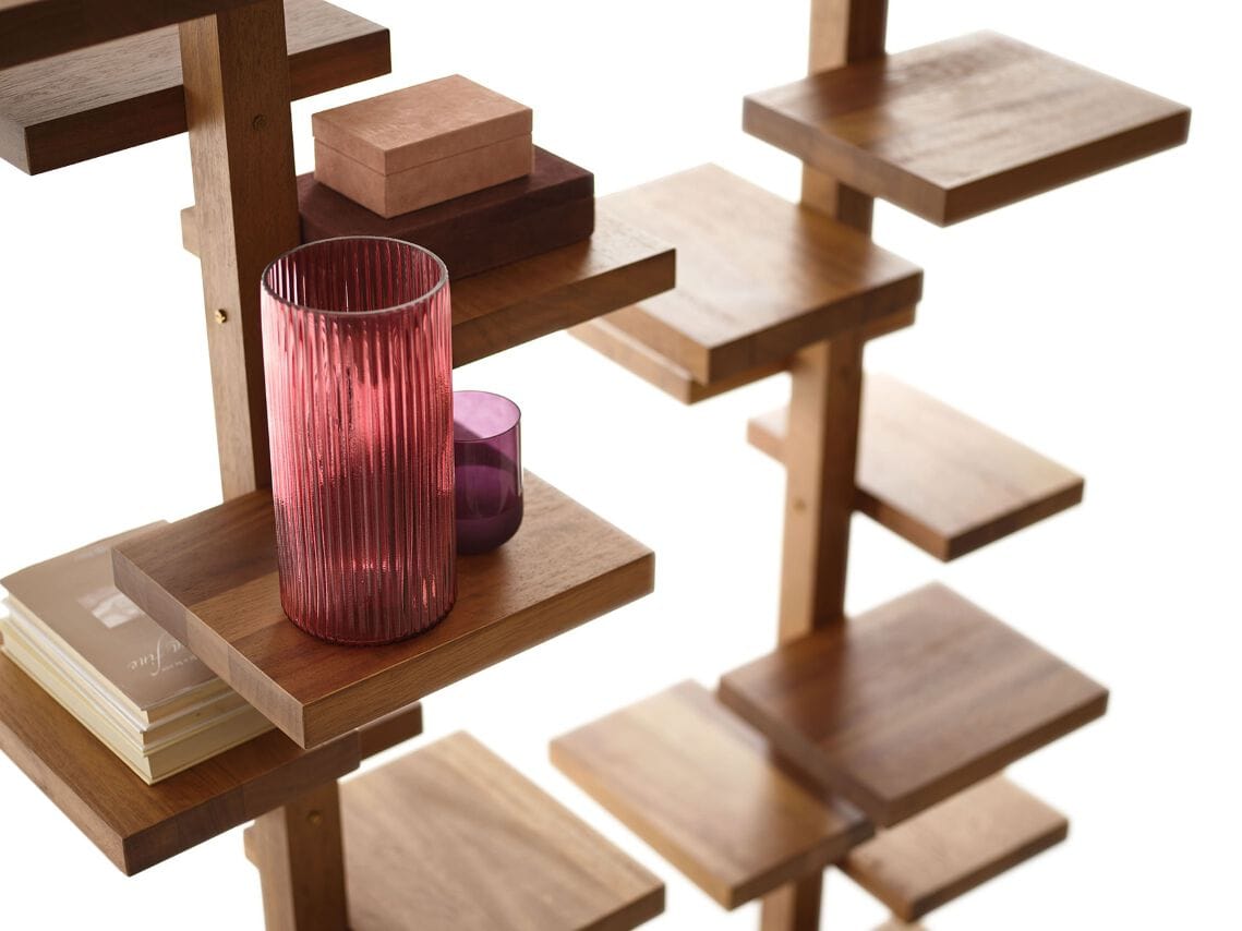 Книжный шкаф iroko с креплением пол-потолок Mogg Аделаида ARCH-00056993 - Вид №9