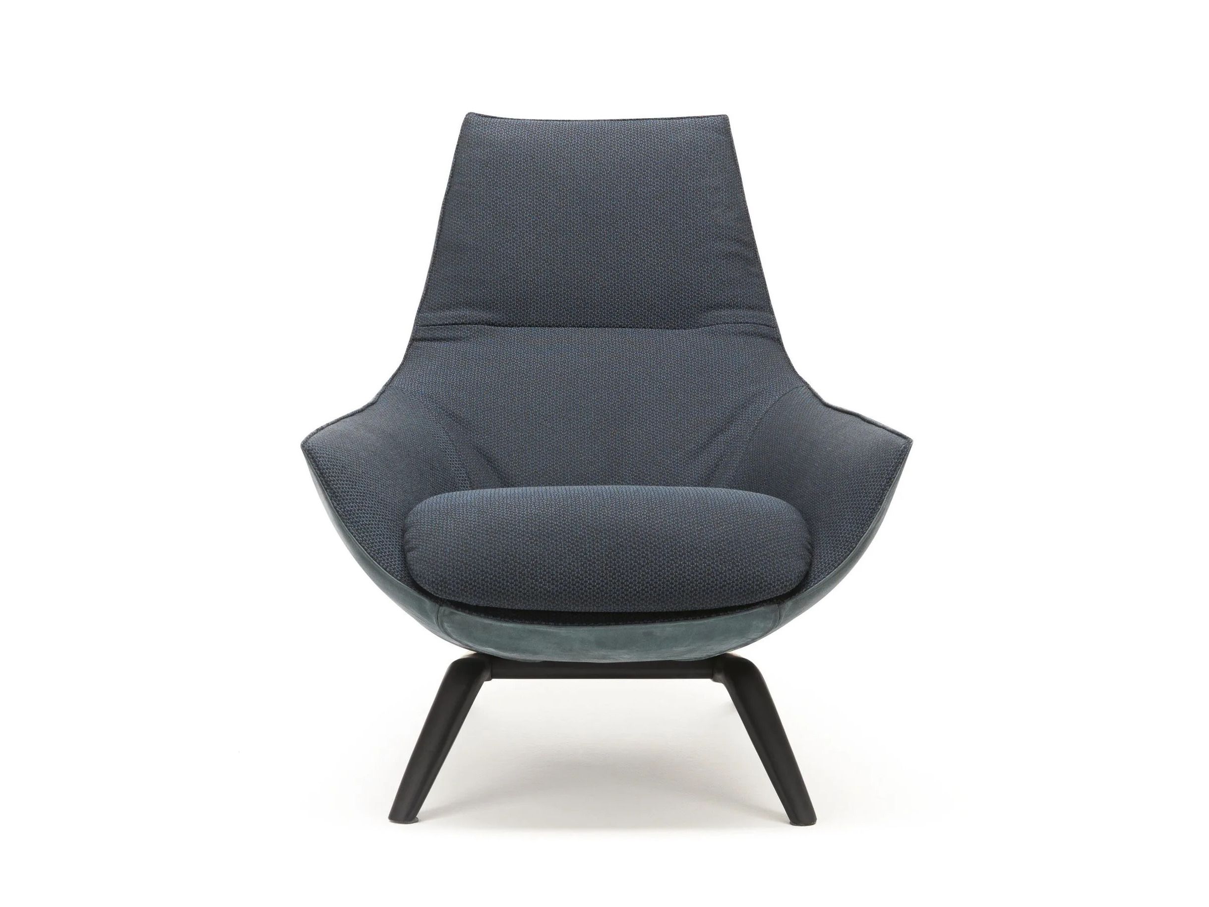 Бархатное кресло с подлокотниками MisuraEmme ERMES ARCH-00092087 - Вид №8