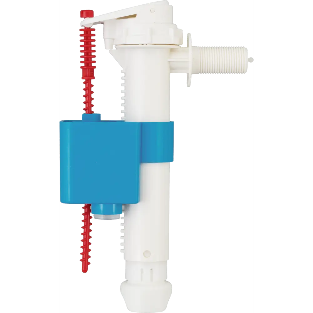 Арматура для бачка АНИ пласт с боковой подводкой и хромированной кнопкой 85574166 STLM-0064061 - Вид №1