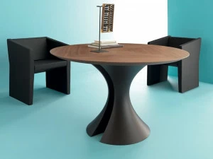 Martex Круглый деревянный стол для переговоров Ola