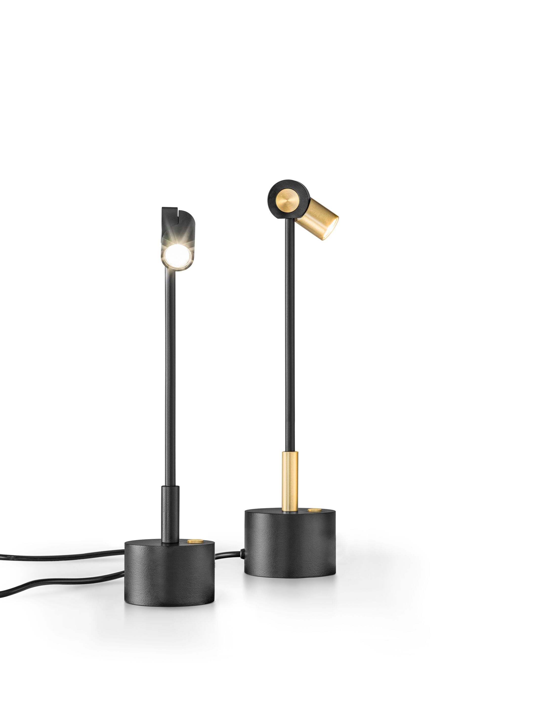 Металлическая светодиодная настольная лампа с регулируемой яркостью ZAVA NINO TABLE ARCH-00002602 - Вид №1